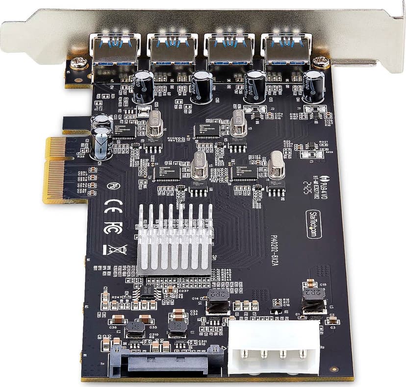 Startech StarTech.com P5Q4A-USB-CARD liitäntäkortti/-sovitin Sisäinen USB 3.2 Gen 1 (3.1 Gen 1)