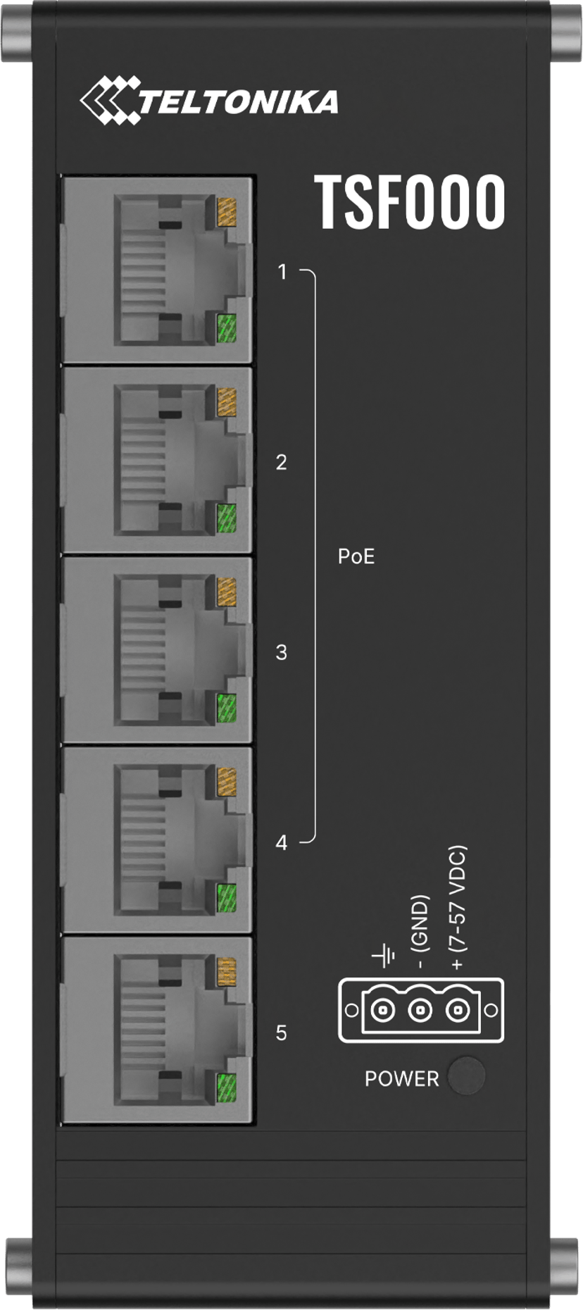 Teltonika TSF000 Low Profile POE+ Switch