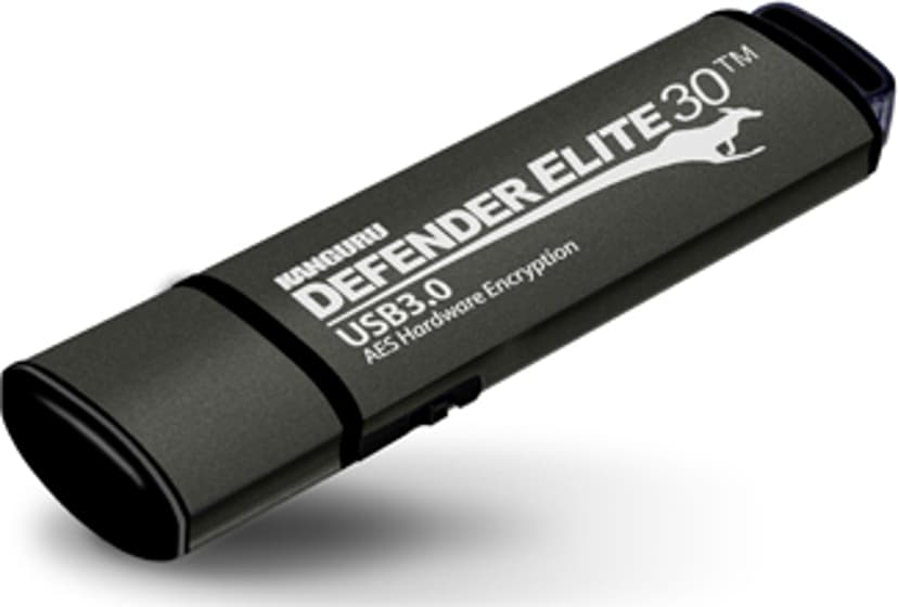 Kanguru Defender Elite30 128GB USB-A Sort