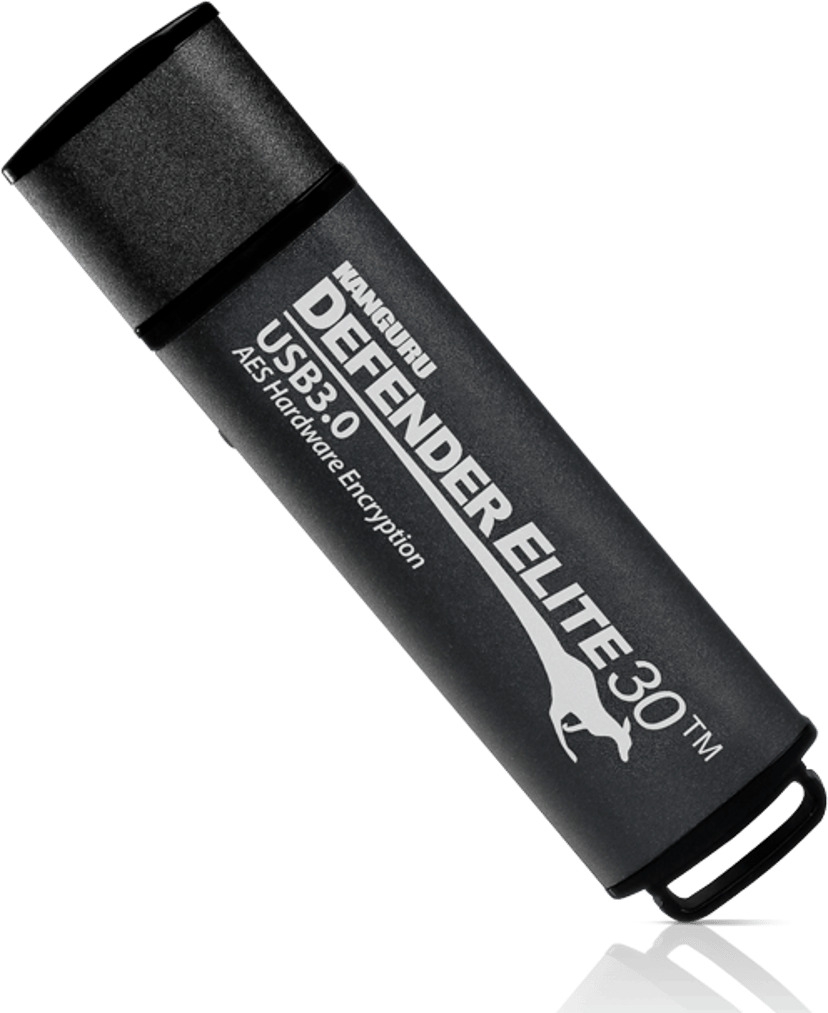 Kanguru Defender Elite30 128GB USB-A Svart