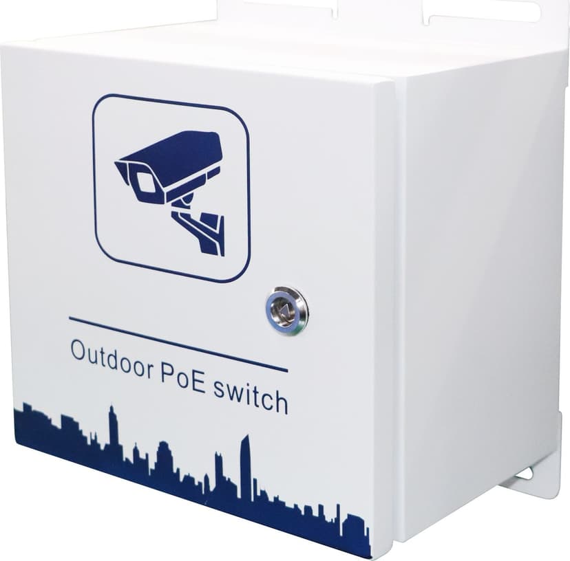 Ernitec ELECTRA-M10-OUTDOOR-200 verkkokytkin Hallittu L2 Gigabit Ethernet (10/100/1000) Power over Ethernet -tuki