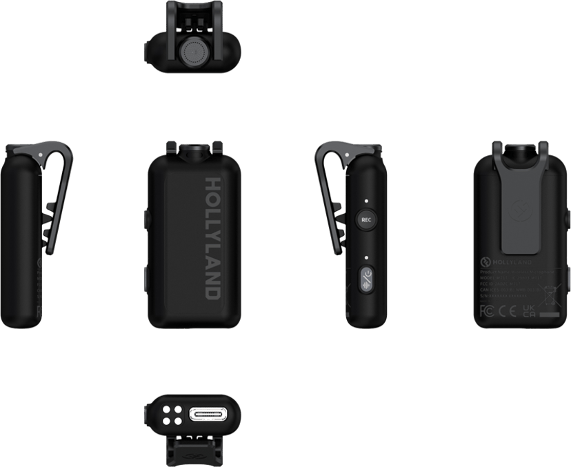 Hollyland LARK MAX 2 Combo 4-Person Version with Camera RX + USB-C RX