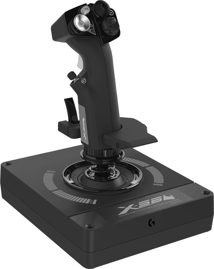 Logitech X56 H.O.T.A.S. Zwart