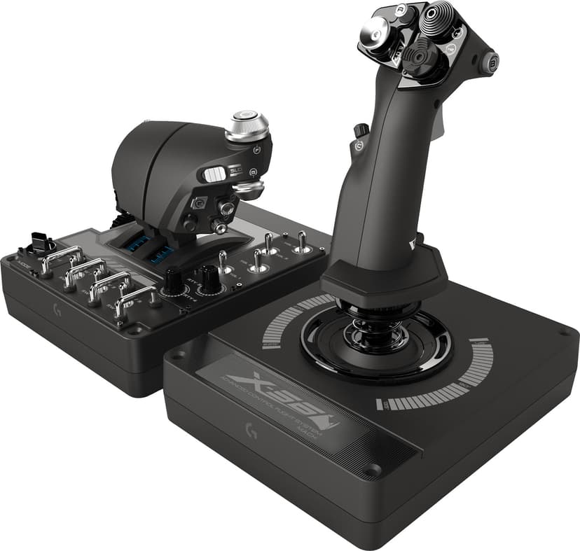 Logitech Pro Flight X56 Rhino Svart