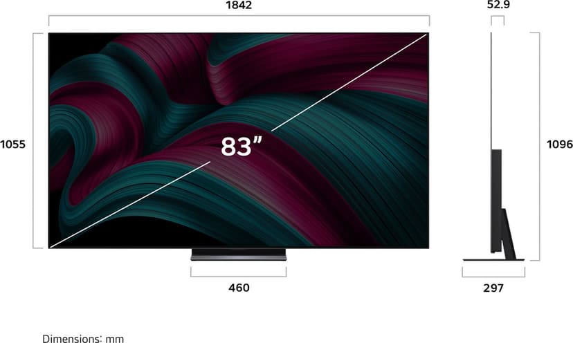 LG C5 83" 4K OLED Smart TV (2025)