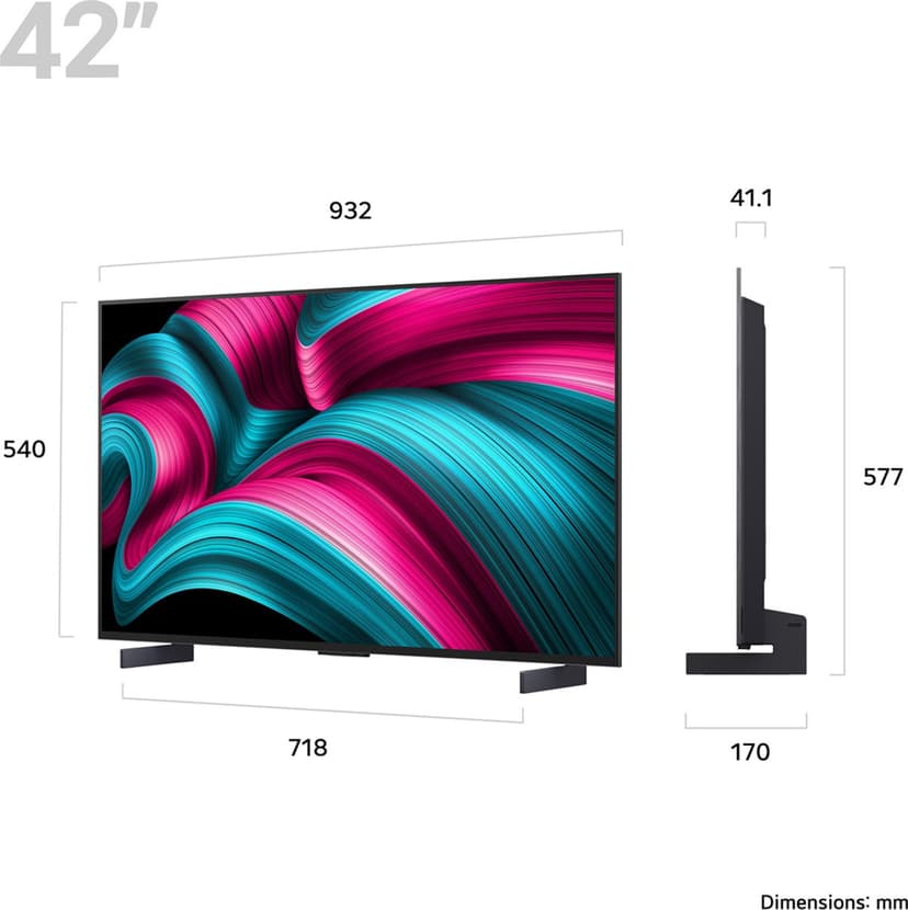 LG C5 42" 4K OLED Smart TV (2025)