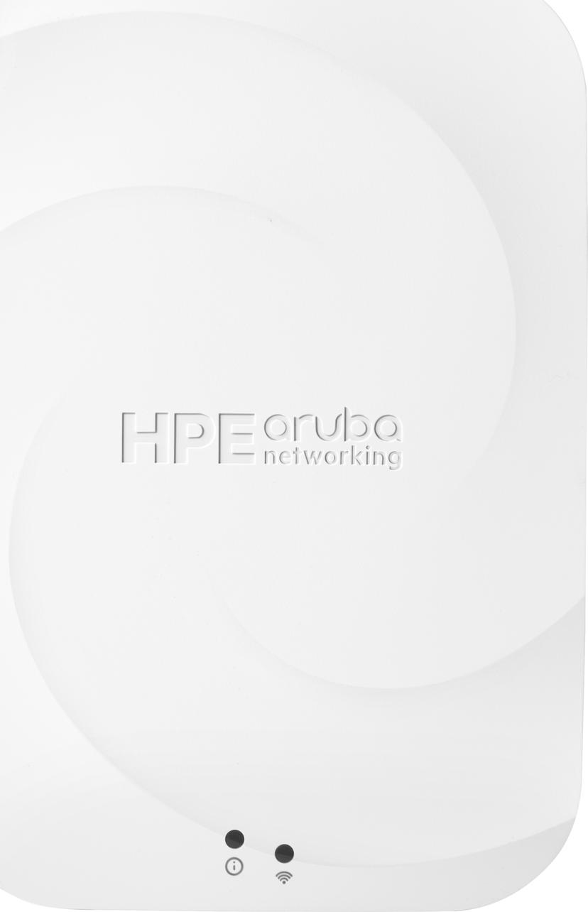 HPE Aruba Networking AP-605H (RW) 2-Radio 3-Band 2x2 Wi-Fi 6E 1+4 ETH PSE USB Hospitality AP 3600 Mbit/s Wit Power over Ethernet (PoE)