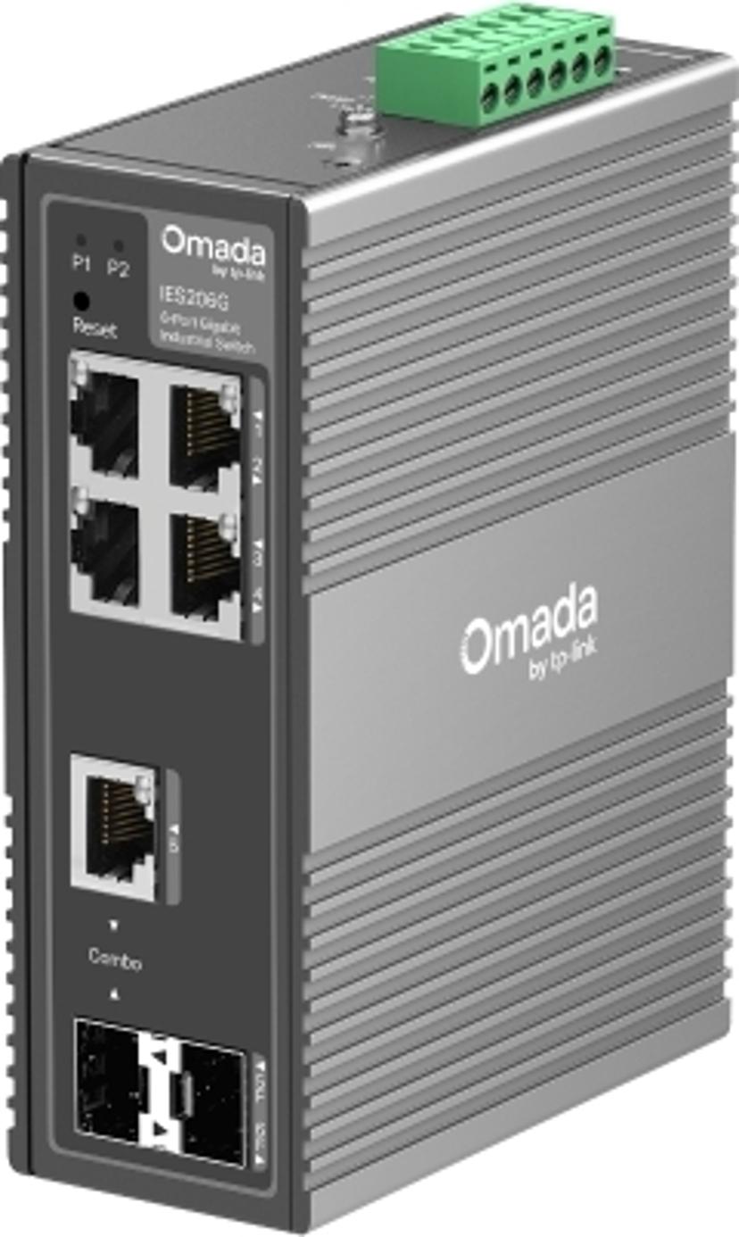 TP-Link Omada IES206G network switch Managed Gigabit Ethernet (10/100/1000) Black