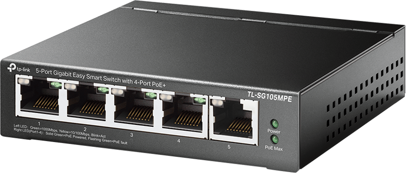 TP-Link Omada 5-Port Gigabit Easy Smart Switch with 4-Port PoE+
