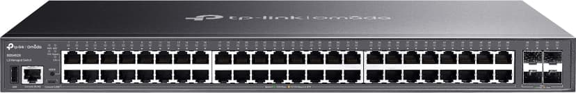TP-Link Omada SG5452X network switch Managed L3 Gigabit Ethernet (10/100/1000) Black