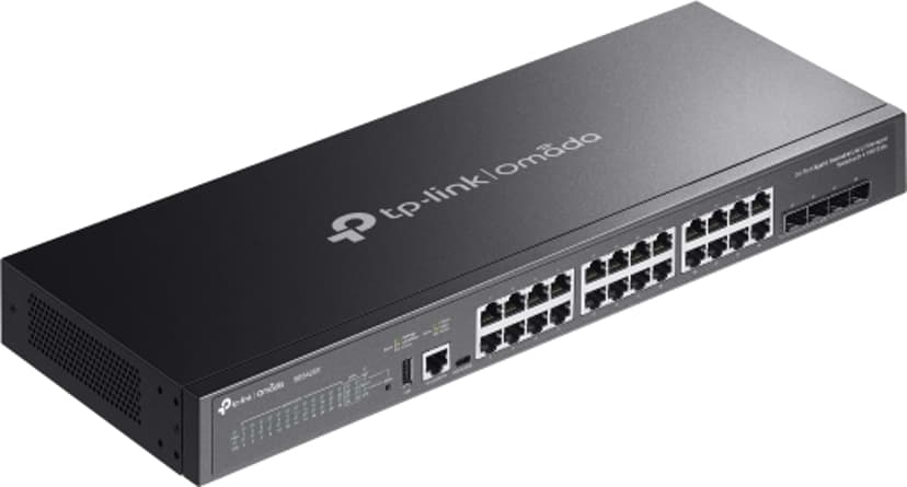 TP-Link Omada SG5428X network switch Managed L3 Gigabit Ethernet (10/100/1000) Black