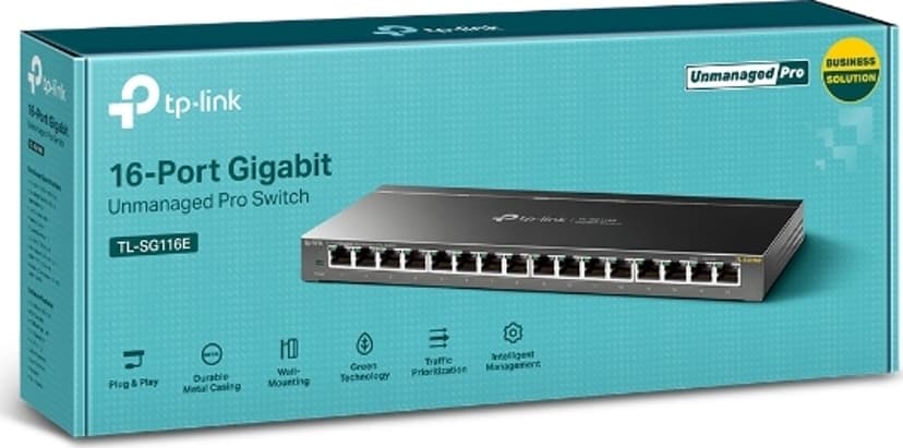 TP-Link Omada 16-Port Gigabit Unmanaged Pro Switch