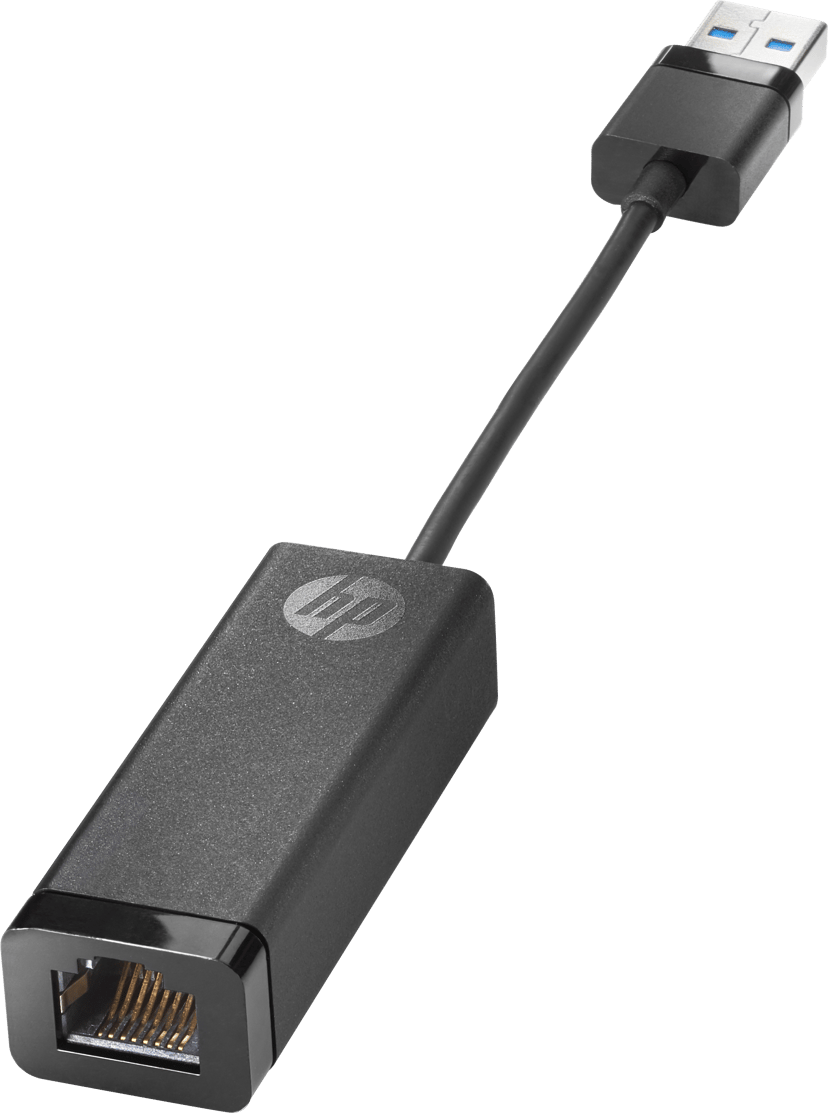 HP USB 3.0 til Gigabit RJ45-adapter G2 0.1m Svart