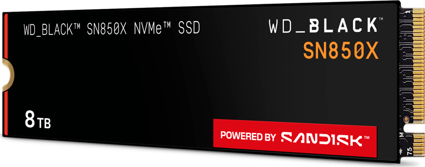 SanDisk Black SN850X 8TB SSD M.2 PCIe 4.0