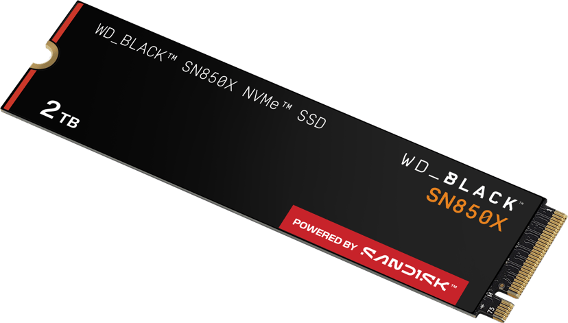 SanDisk Black SN850X 2TB SSD M.2 PCIe 4.0