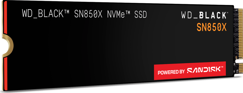 SanDisk Black SN850X 4TB SSD M.2 PCIe 4.0 (WDS400T2X0E-00BCA0)