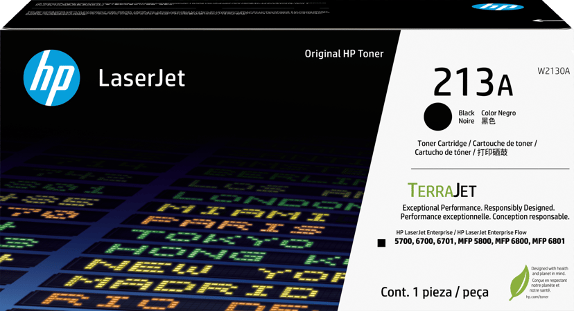 HP Toner Black 213A 3.5K - Color LaserJet Enterprise 5800