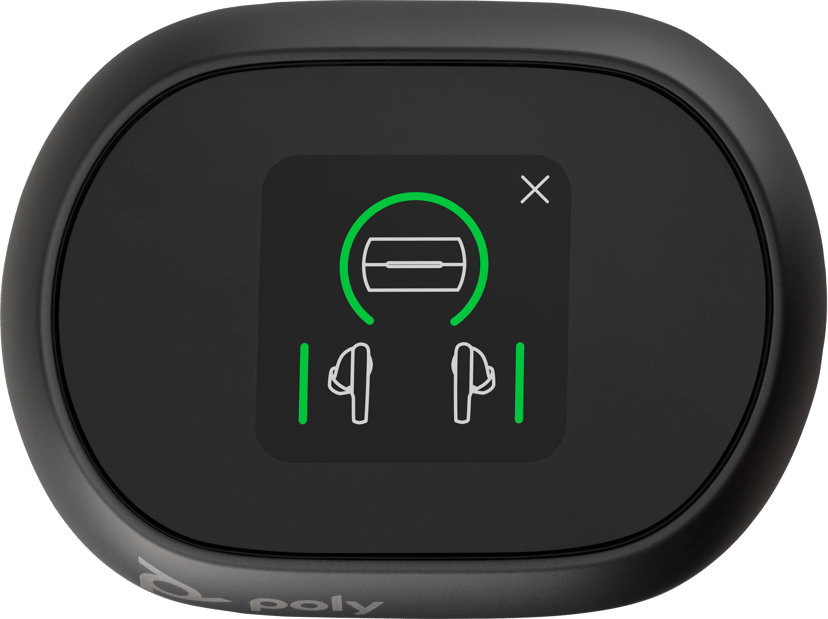 HP Poly Voyager Free 60+ Stereo USB-C UC Zwart