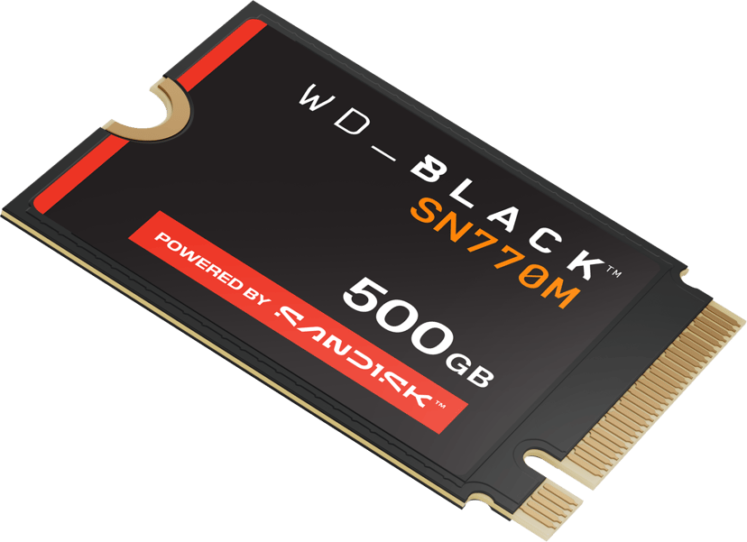 SanDisk Black SN770M 500GB SSD 2230 M.2 PCIe 4.0 (WDS500G3X0G-00CHY0)