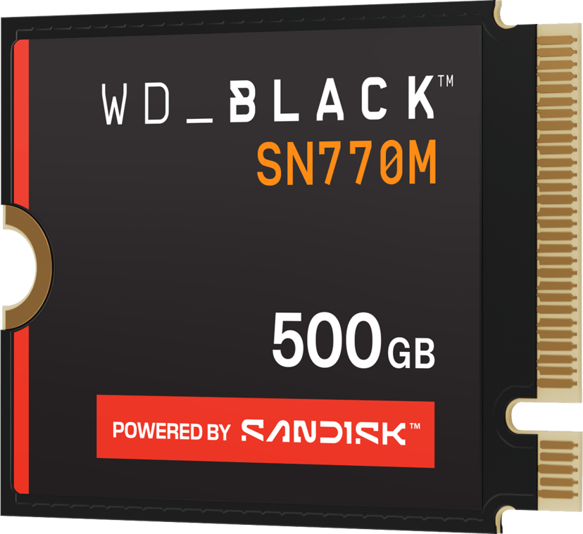 SanDisk Black SN770M 500GB SSD 2230 M.2 PCIe 4.0 (WDS500G3X0G-00CHY0)