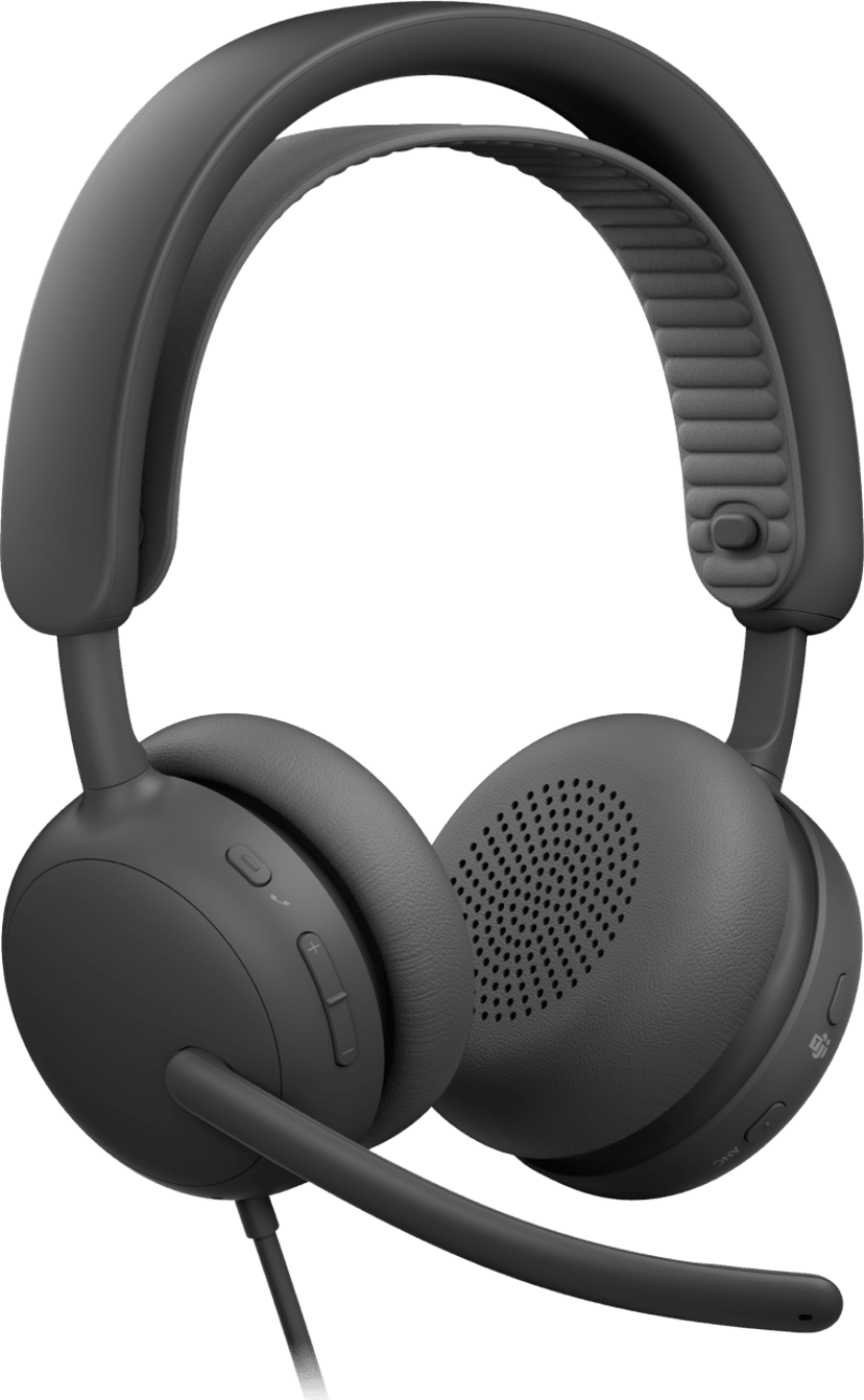 Logitech Zone Wired 2 Stereo USB-A, USB-C Grafiet