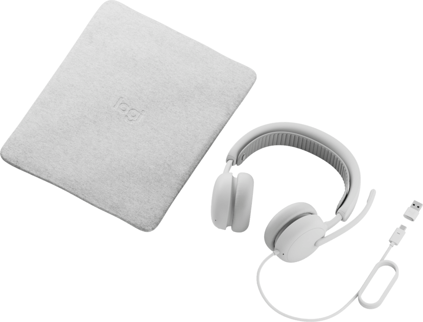 Logitech Zone Wired 2 Stereo USB-A, USB-C Wit