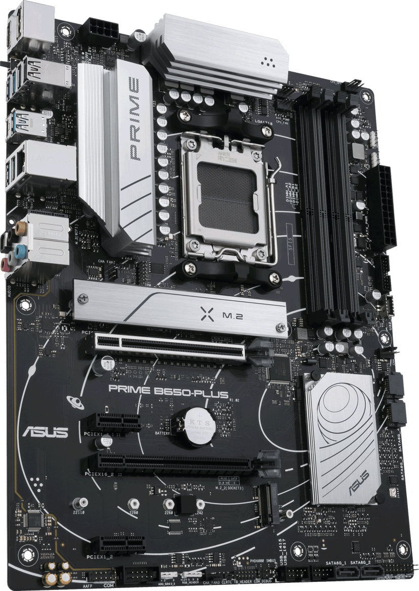ASUS Prime B650-PLUS-CSM - (Kuppvare klasse 2) AM5 ATX Hovedkort