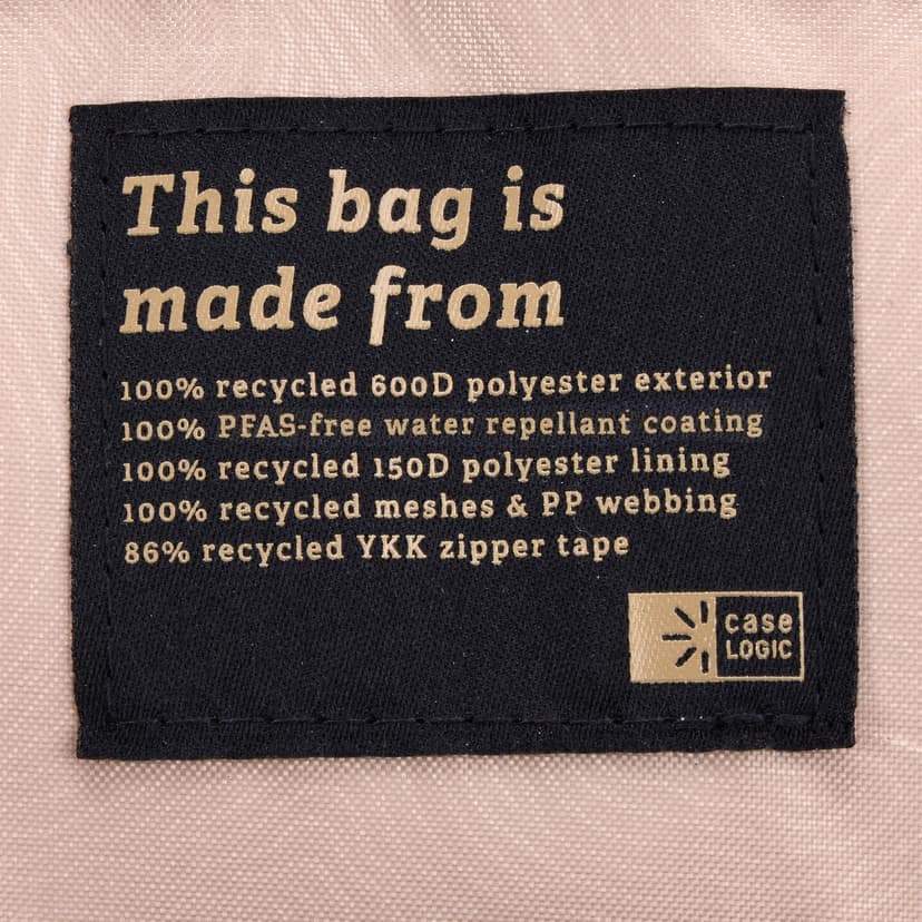 Case Logic Invigo Eco Laptop Backpack 15.6" - (Löytötuote luokka 2) 15.6" Polyesteri Musta