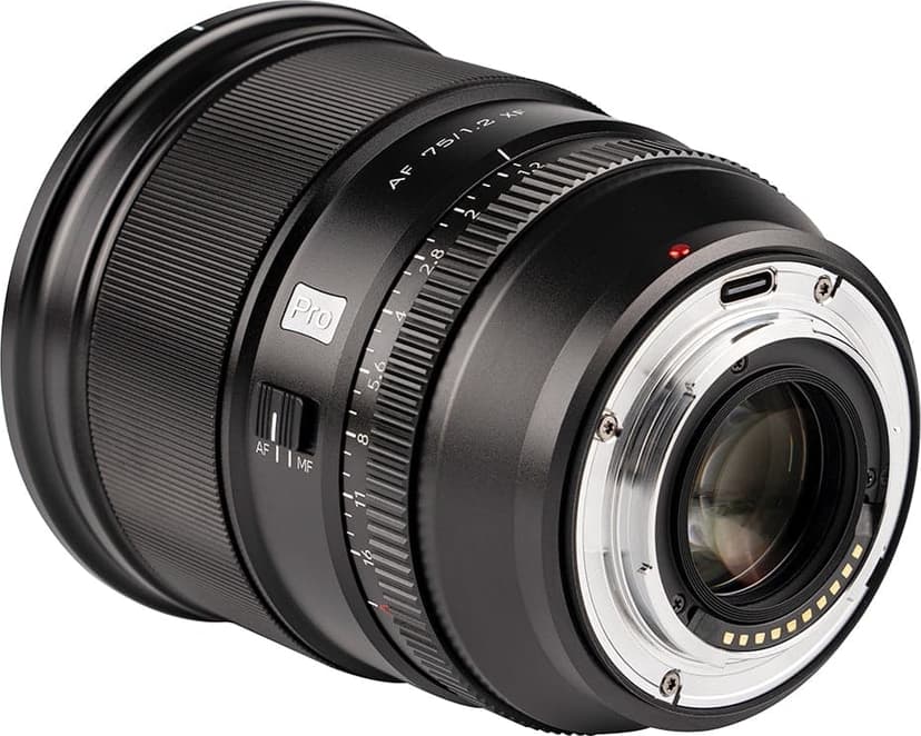 Viltrox AF 75/1.2 XF camera lens MILC Standard lens Black - (Löytötuote luokka 2)