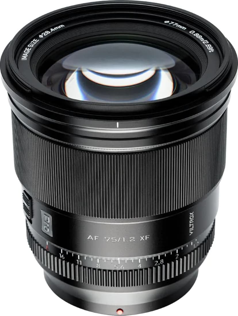 Viltrox AF 75/1.2 XF camera lens MILC Standard lens Black - (Löytötuote luokka 2)