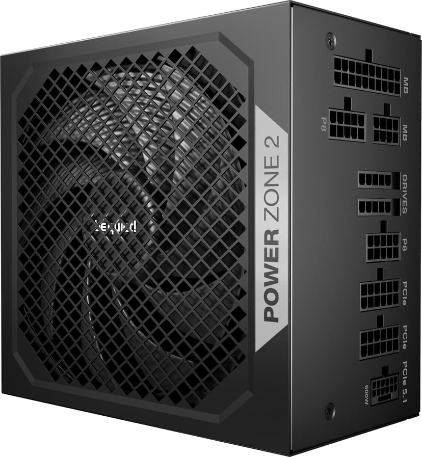 be quiet! Power Zone 2 ATX 3.1 750W ATX 80+ Platinum Nätaggregat