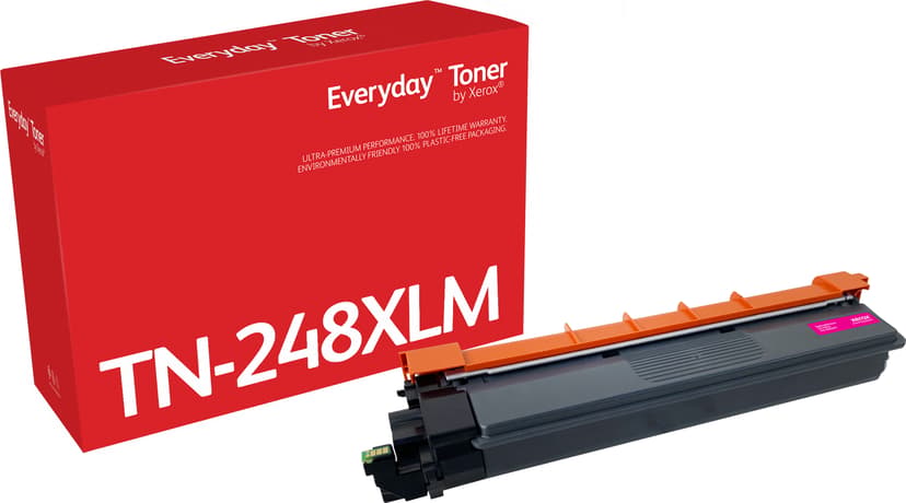 Xerox Everyday Toner Erstattet Brother Magenta TN248XLM 2.3K Høy Kapasitet