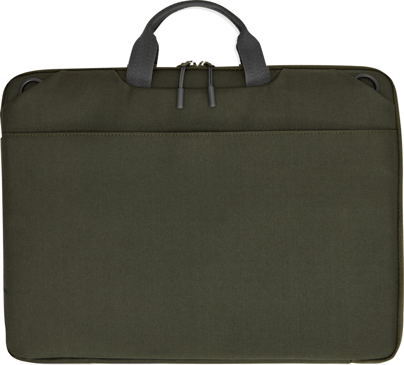 HP 15,6-inch Modular Laptop-sleeve 15.6" Schuim, Polyester, Polyurethaan (PU) Grijs, Groen
