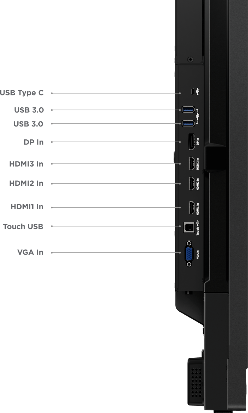 Lenovo ThinkVision T65 LED display 65" 3840 × 2160pixels IPS 16:9 60Hz