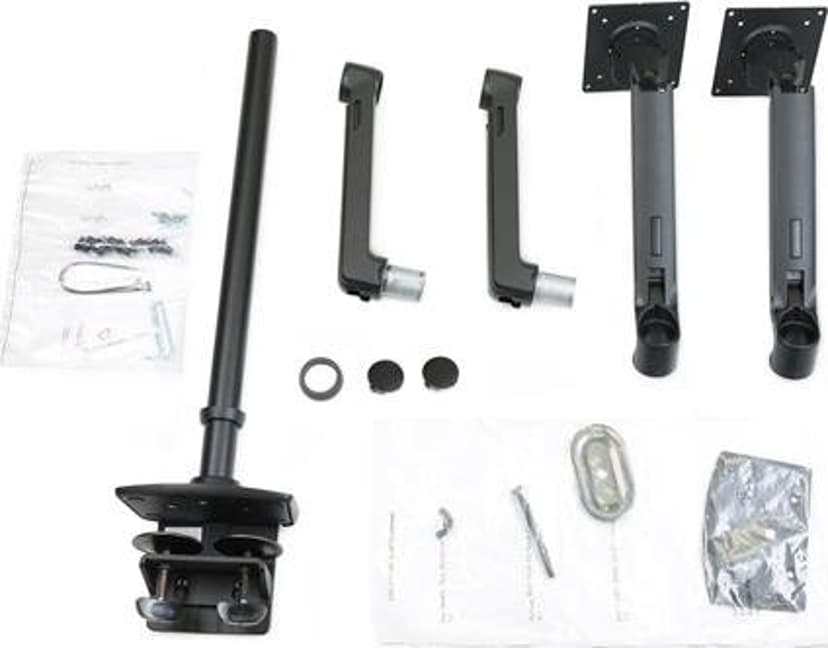 Ergotron LX Series LX Dual Stacking Arm, Tall Pole, Matte Black 101,6 cm (40") Bord Svart