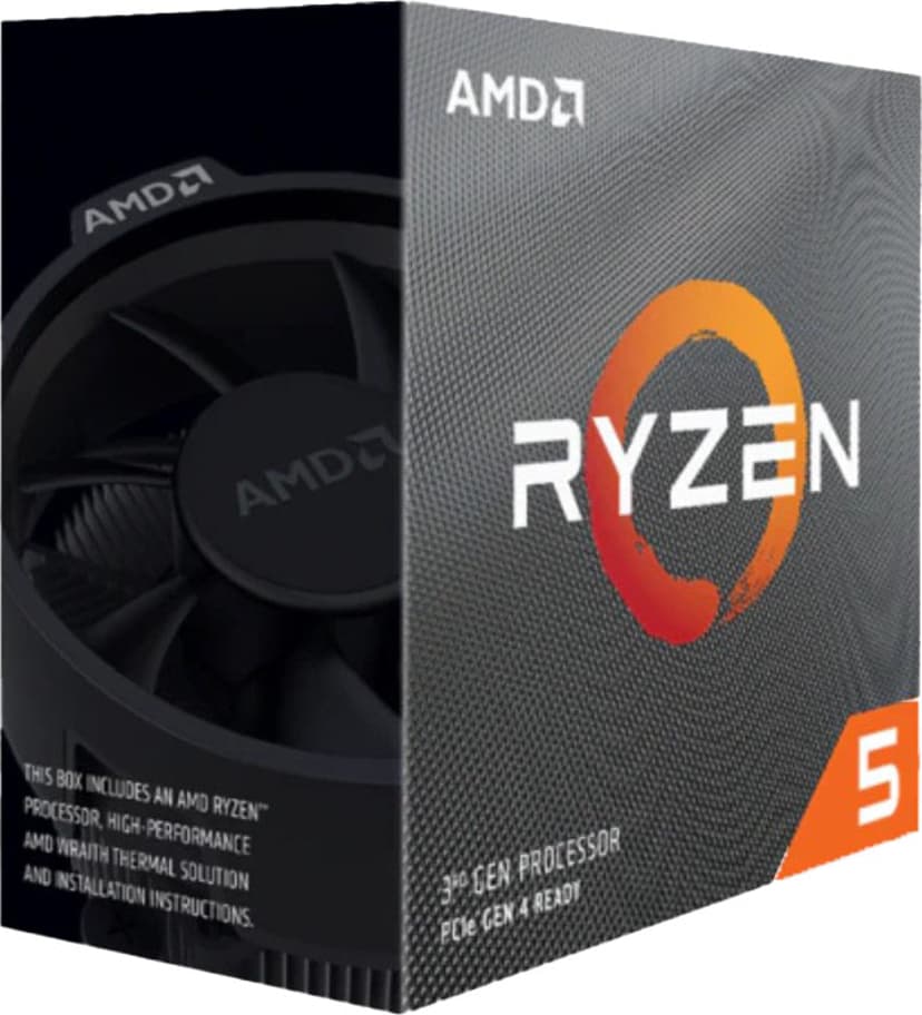 AMD Ryzen 5 4600G processorer 3,7 GHz 8 MB L3 Låda 3.7GHz AM4