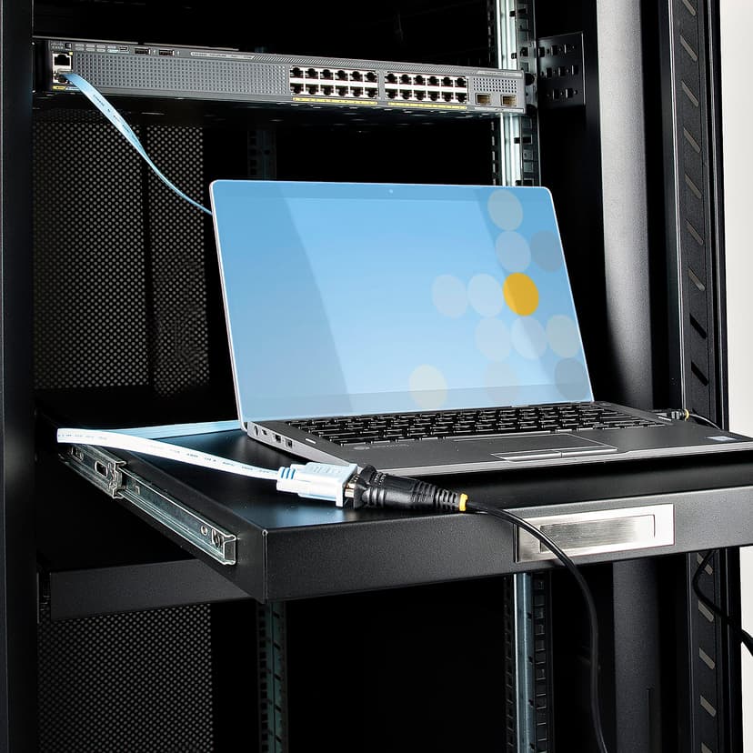 Startech StarTech.com 1P3FP-USB-SERIAL kabelomvandlare (hane/hona) DB-9 USB Type-A Svart DB9 USB-A