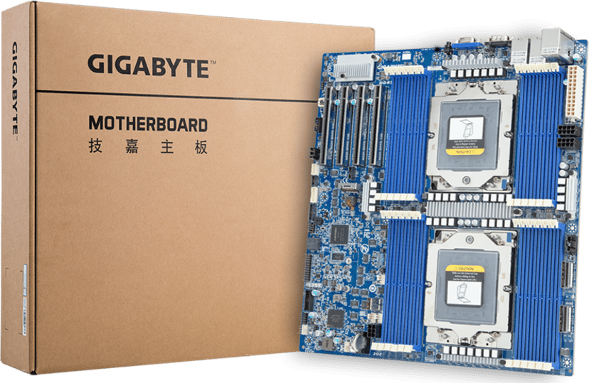 Gigabyte MZ73-LM0 hovedkort Socket SP5 Utvidet ATX SP5 (LGA 6096) E-ATX