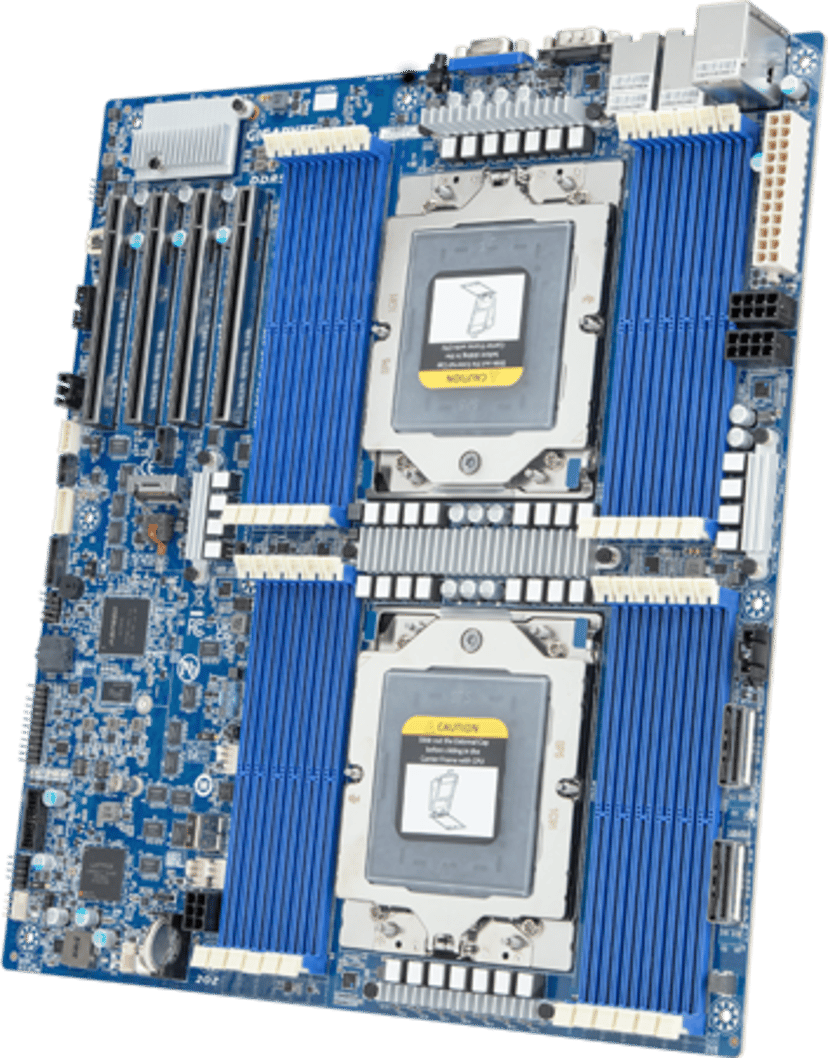 Gigabyte MZ73-LM0 moderkort Socket SP5 Utökad ATX SP5 (LGA 6096) E-ATX