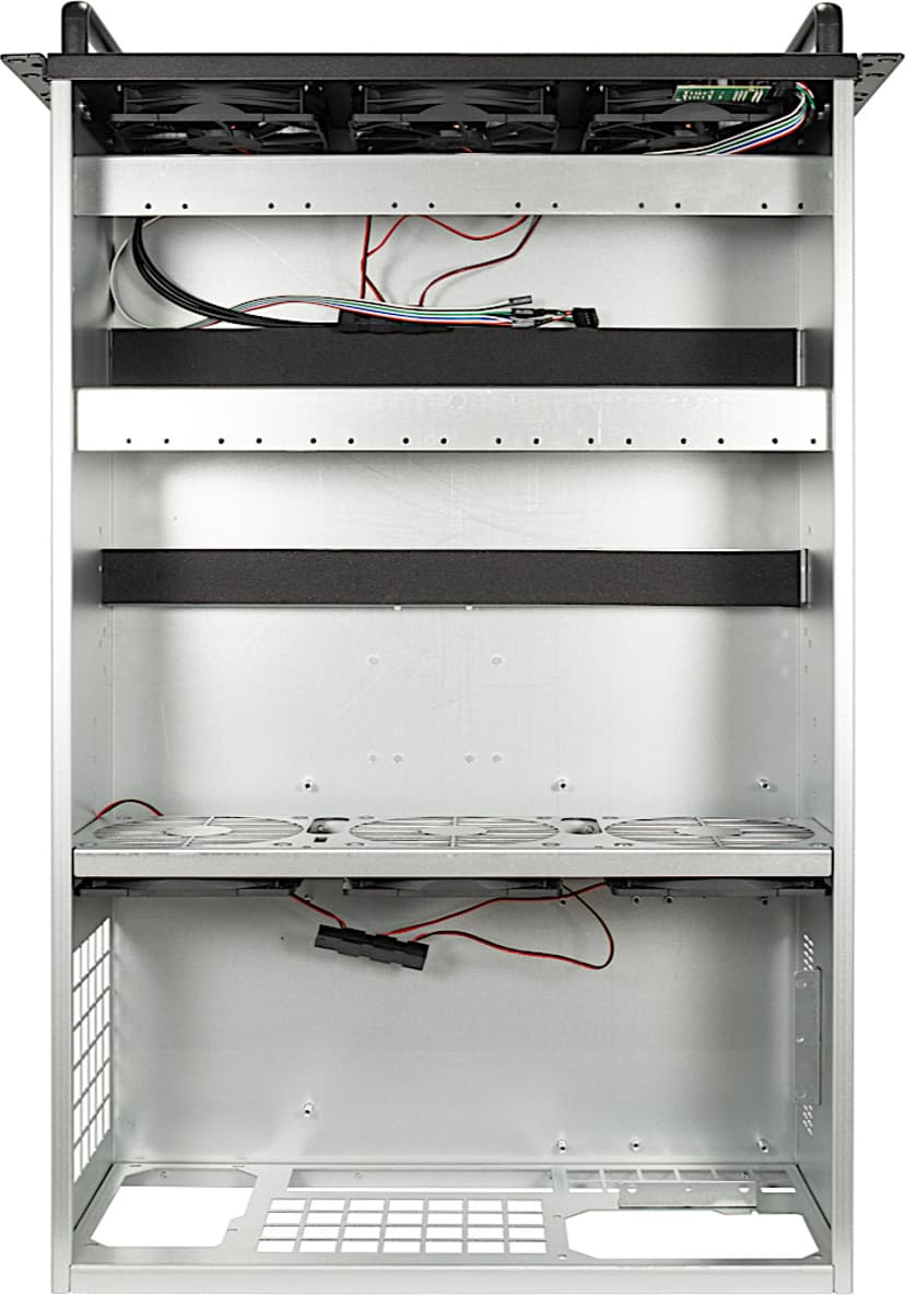 Inter-Tech IPC 4W40 4U 19" Rack Musta