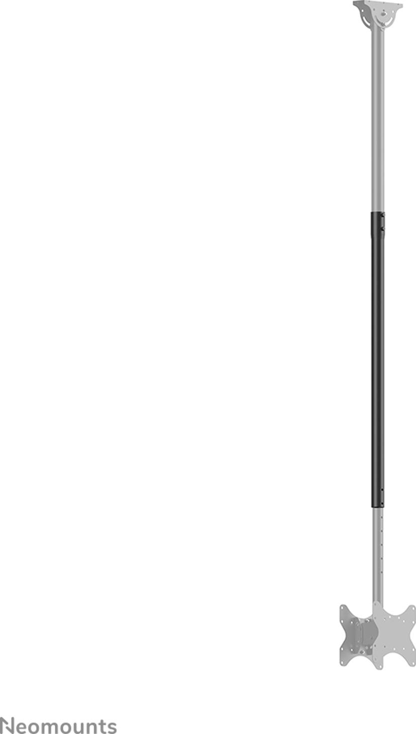 Neomounts CL35-340BL22 Dual monitor/TV-beugel plafond 23-43" - h 106-156 cm