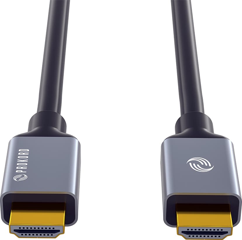 Prokord Black Edition Hdmi 2.0 3.0m 3m HDMI HDMI Grijs, Zwart