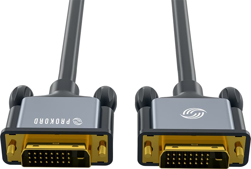 Prokord BLACK EDITION 3m DVI-D DVI-D Musta