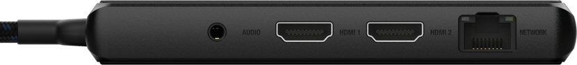 Unisynk 9 Port Dual + 100w strömadapter USB-C 3.2 Gen 2 (3.1 Gen 2)