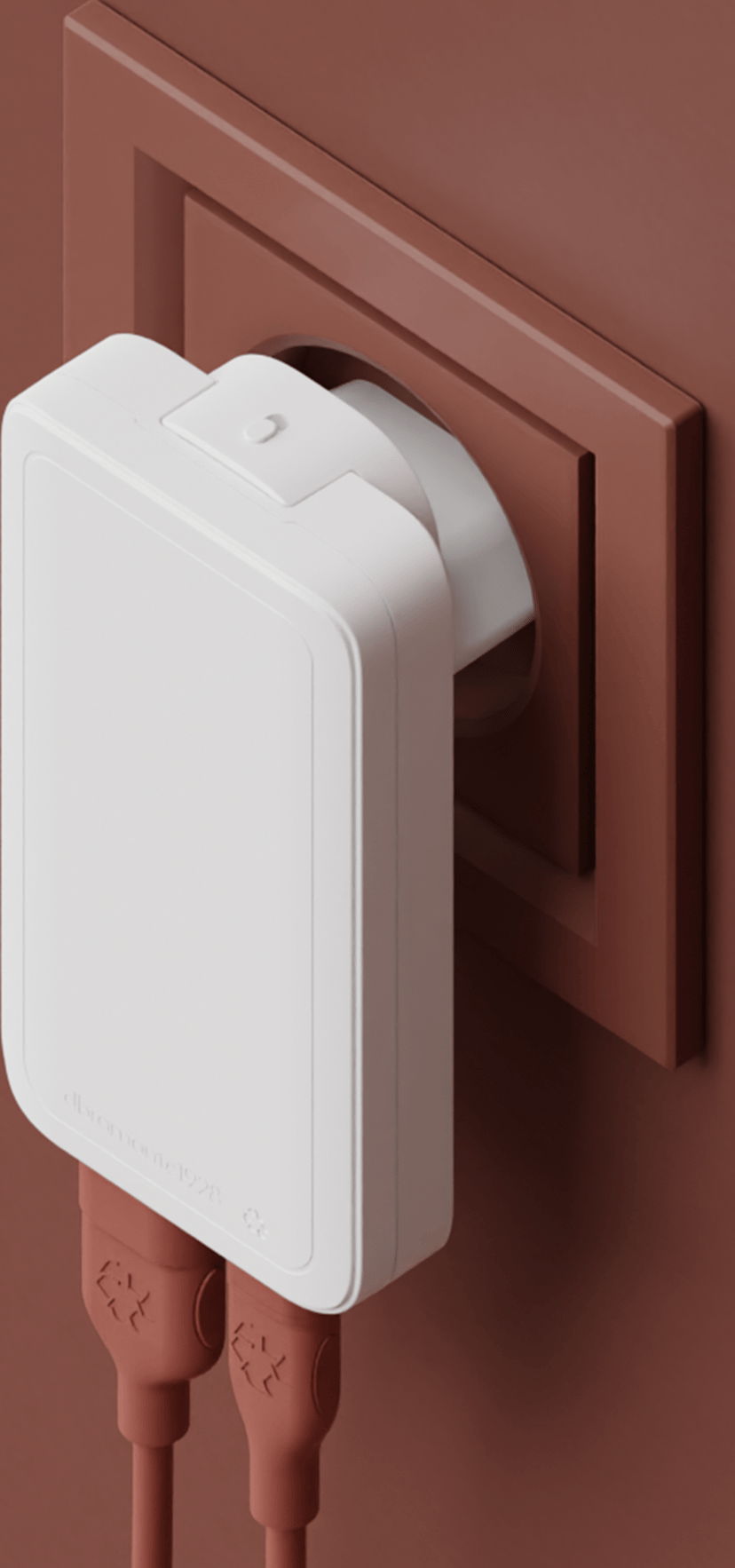 dbramante1928 Re-charge Pro EU Slim Charger 65w+30w Vit