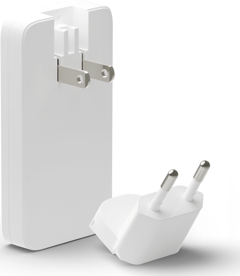 dbramante1928 Re-charge Pro EU Slim Charger 65w+30w Vit