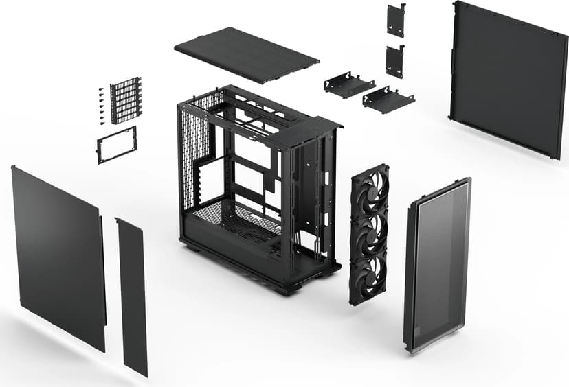 Fractal Design Epoch XL Solid Torni Musta