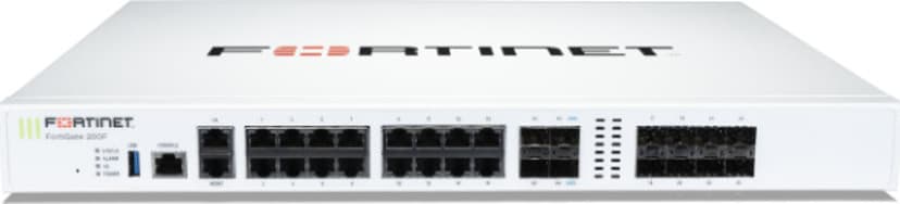 Fortinet FortiGate 200F brannmur (maskinvare) 1U 27 Gbit/s