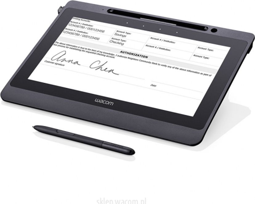 Wacom DTU1141B + Sign Pro PDF 26,9 cm (10.6") Sort LCD