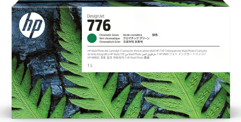 HP Blekk Kromatisk Grønn 776 1 liter – DesignJet Z9+ Pro